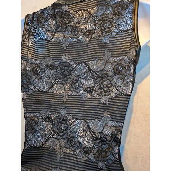 Metrofive Sheer back, low-cut mini dress. Small - Picture 5 of 6